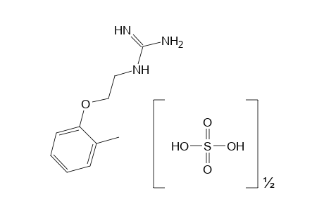 [2-(o-TOLYLOXY)ETHYL]GUANIDINE, HEMISULFATE