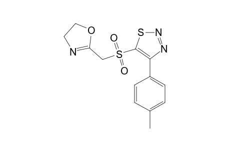 5-(4',5'-DIHYDROOXAZOL-2'-YL-METHYLSULFONYL)-4-PARA-METHYLPHENYL-1,2,3-THIADIAZOLE