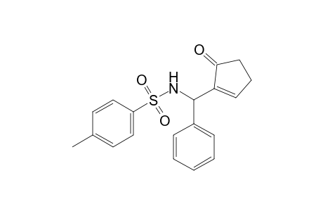4-Methyl-N-[(5-oxocyclopent-1-enyl)(phenyl)methyl]benzenesulfonamide