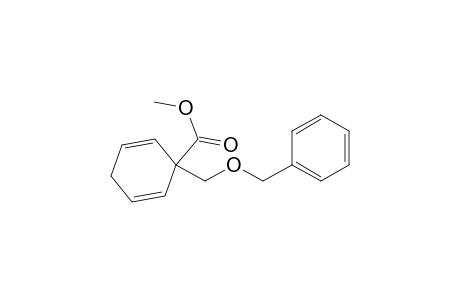 2,5-Cyclohexadiene-1-carboxylic acid, 1-[(phenylmethoxy)methyl]-, methyl ester