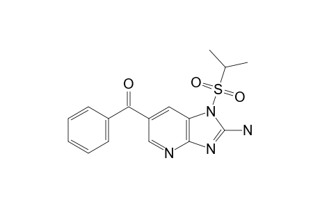 2-AMINO-1-(ISOPROPYLSULFONYL)-1-H-IMIDAZO-[4.5-D]-PYRIDIN-6-YL-PHENYL-KETONE