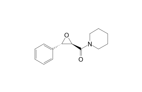 N-[(2R*,3S*)-2,3-Epoxy-3-phenylpropanoyl]piperidine