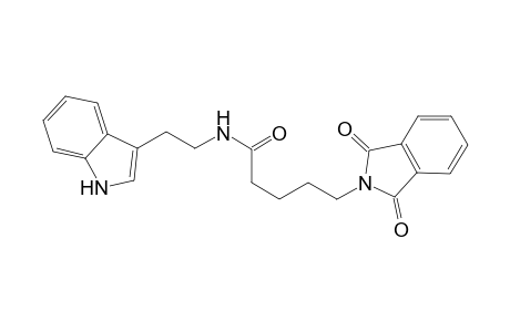 2-{2'-N-[5"-Phthalimido-1"-oxobutyl)amino]ethyl}-indole