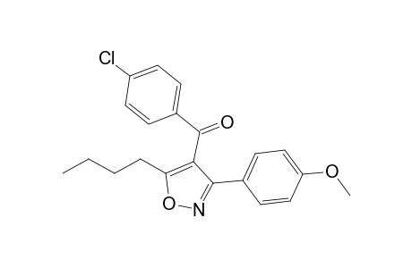 [5-n-Butyl-3-(4-methoxyphenyl)isoxazol-4-yl](4-chlorophenyl)methanone