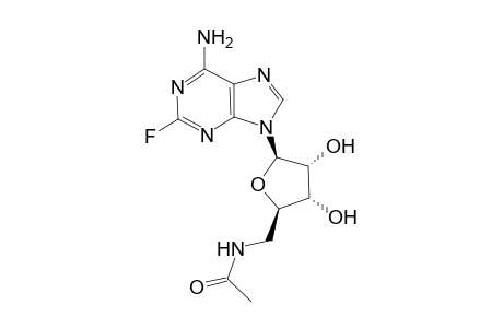 5'-N-Acetyl-5'-amino-5'-deoxy-2-fluoroadenosine