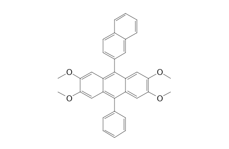 9-(2-naphthyl)-10-phenyl-2,3,6,7-tetramethoxyanthracene