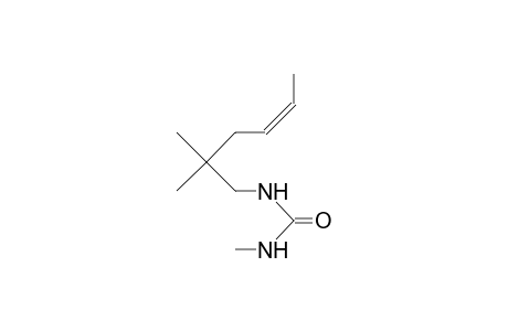 N-(cis-2,2-Dimethyl-4-hexenyl)-N'-methyl-urea