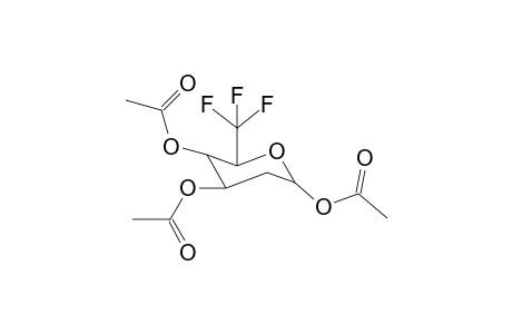 1,3,4-Tris( o-acetyl)-2,6-dideoxy-6,6,6-trifluoro-.beta.-dl-arabino-hexospyranosee