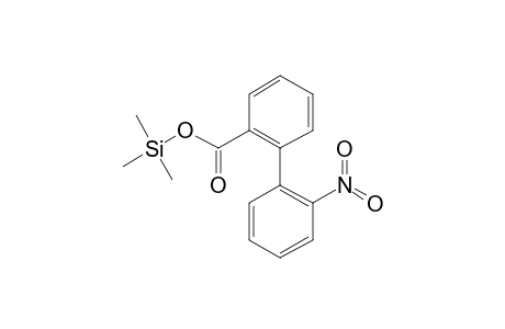 2'-Nitro[1,1'-biphenyl]-2-carboxylic acid, tms derivative