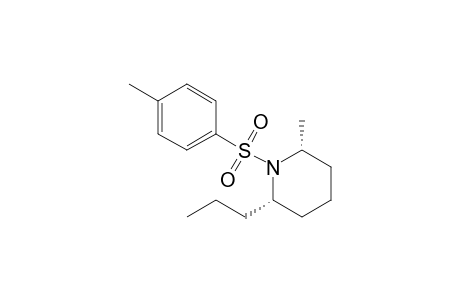 (2R,6S)-2-methyl-6-propyl-1-(p-tolylsulfonyl)piperidine