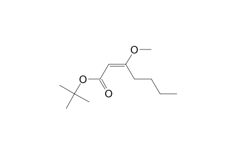 (E)-tert-Butyl 3-Methoxyhept-2-enoate