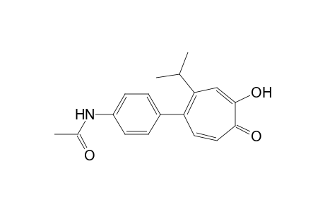 5-(4-Acetamidophenyl)-4-isopropyltropolone