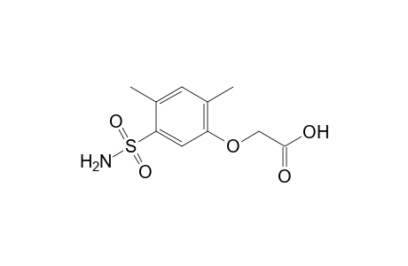 [(5-sulfamoyl-2,4-xylyl)oxy]acetic acid
