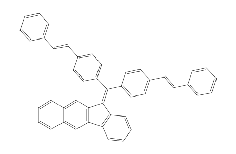 11-{Bis[4-(E)-styrylphenyl]]methylene}-11H-benzo[b]fluorene