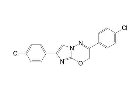 3,7-Bis(4-chlorophenyl)-2H-imidazo[2,1-b][1,3,4]oxadiazine