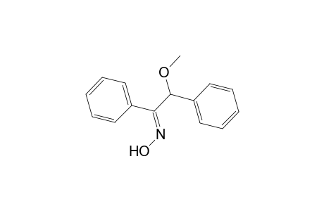 (1Z)-2-Methoxy-1,2-diphenylethanone oxime
