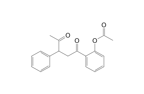 1,4-Pentanedione, 1-[2-(acetyloxy)phenyl]-3-phenyl-
