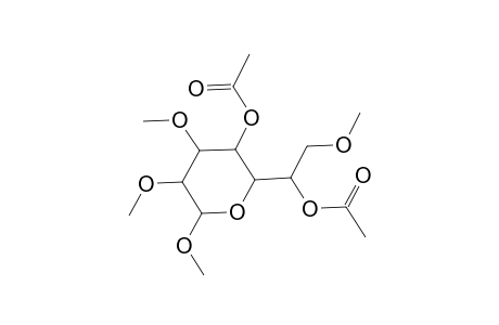 Methyl 4,6-di-O-acetyl-2,3,7-tri-O-methylheptopyranoside