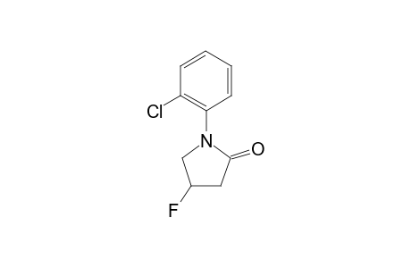 1-(2-Chlorophenyl)-4-fluoropyrrolidin-2-one