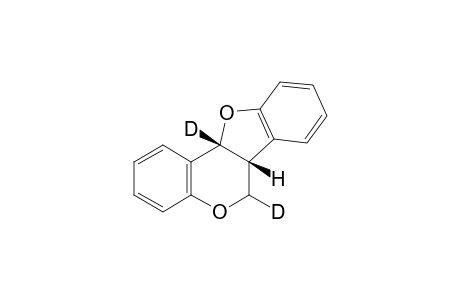 (6aR,11aR)-6,11a-dideuterio-6,6a-dihydrobenzofuro[3,2-c]chromene