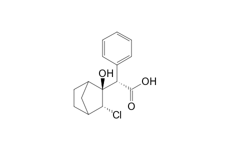 (2S*,2'S*,3'R*)-2-(3'-Chloro-2'-hydroxybicyclo[2.2.1]hept-2'-yl)-2-phenylacetic acid