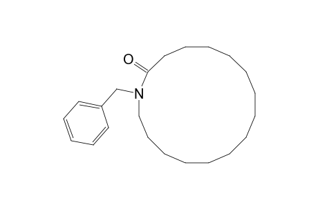 Azacyclohexadecan-2-one, 1-(phenylmethyl)-