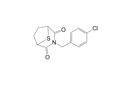 3-(p-Chlorobenzyl)-8-thia-3-azabicyclo[3.2.1]octane-2,4-dione