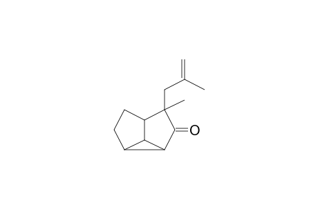 1-Methyl-1-(2-methyl-2-propenyl)hexahydrocyclopropa[cd]pentalen-2(1H)-one