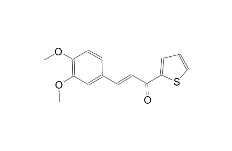 (2E)-3-(3,4-dimethoxyphenyl)-1-(2-thienyl)-2-propen-1-one