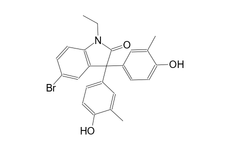 5-bromo-1-ethyl-3,3-bis(4-hydroxy-3-methylphenyl)-1,3-dihydro-2H-indol-2-one