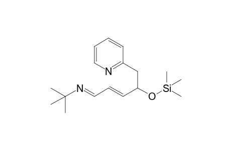 N-tert-Butylimino-.delta.-(trimethylsiloxy)-5-(pyridin-2-yl)pent-2-ene
