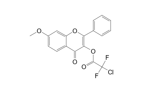 3-Hydroxy-7-methoxyflavone, chlorodifluoroacetate