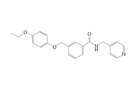 3-[(4-ethoxyphenoxy)methyl]-N-(4-pyridinylmethyl)benzamide