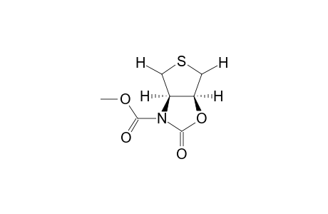 3-METHOXYCARBONYL-3A,4,6,6A-TETRAHYDROTHIENO[3,4-D]OXAZOLIDONE