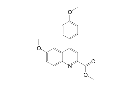 Methyl 6-methoxy-4-(4-methoxyphenyl)quinoline-2-carboxylate