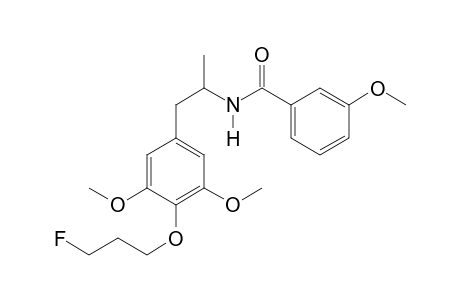 N-(1-[4-(3-Fluoropropoxy)-3,5-dimethoxyphenyl]propan-2-yl)-3-methoxybenzamide