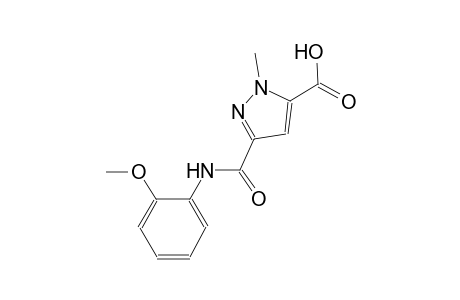 3-[(2-methoxyanilino)carbonyl]-1-methyl-1H-pyrazole-5-carboxylic acid