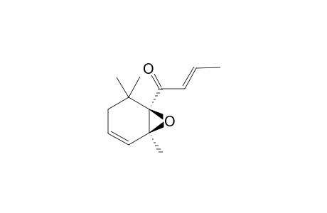 (E)-1-((1R,6S)-2,2,6-Trimethyl-7-oxa-bicyclo[4.1.0]hept-4-en-1-yl)-but-2-en-1-one