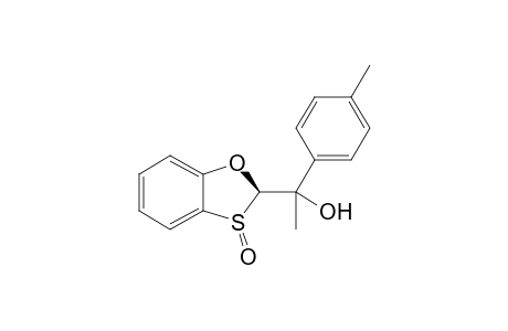 (2R)-2-[(1S)-1'-(p-Methylphenyl)-1'-hydroxyethyl]-1,3-benzoxathiol-3(2H)-oxide