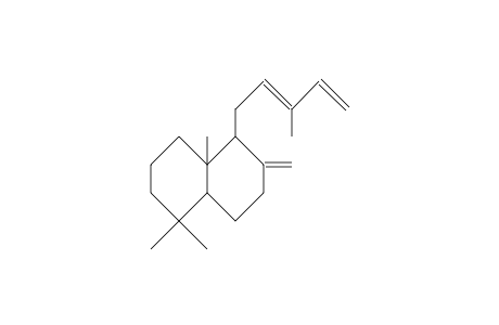 Naphthalene, decahydro-1,1,4a-trimethyl-6-methylene-5-(3-methyl-2,4-pentadienyl)-, [4aS-(4a.alpha.,5.alpha.,8a.beta.)]-