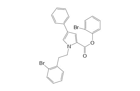 2-Bromophenyl 1-[2'-(2"-bromophenyl)ethyl]-4-iphenylpyrrole-2-carboxylate