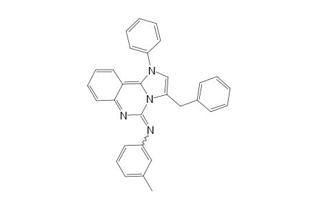 N-(3-Benzyl-1-phenylimidazo[1,2-c]quinazolin-5(1H)-ylidene)-3-methylaniline