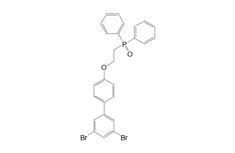 3,5-DIBROMO-4'-[2-(DIPHENYLPHOSPHINOYL)-ETHOXY]-BIPHENYL