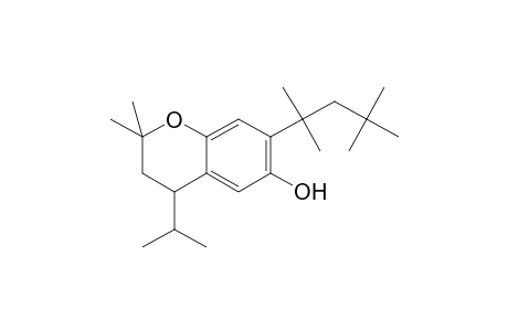 2H-1-benzopyran-6-ol, 3,4-dihydro-2,2-dimethyl-4-(1-methylethyl)-7-(1,1,3,3-tetramethylbutyl)-
