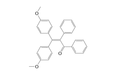 3,3-Bis[(4'-methoxy)phenyl]-1,2-diphenylpropenone