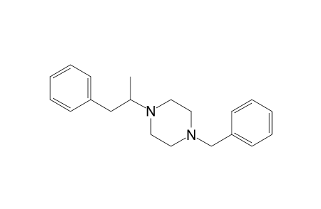 1-(Phenylmethyl)-4-(1-phenylpropan-2-yl)piperazine