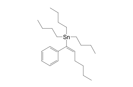 (E)-1-Phenyl-1-tributylstannyl-1-hexene