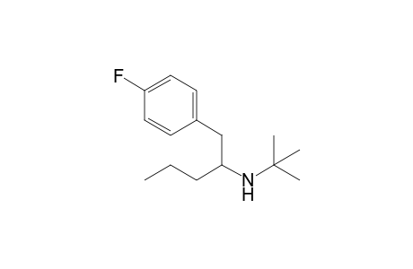 N-tert-butyl-1-(4-fluorophenyl)pentan-2-amine