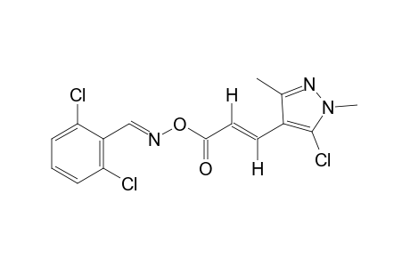 2,6-dichlorobenzaldehyde, O-[3-(5-chloro-1,3-dimethylpyrazol-4-yl)-trans-acryloyl]oxime