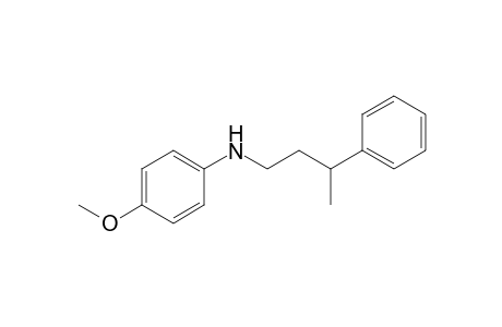 (4-methoxyphenyl)-(3-phenylbutyl)amine